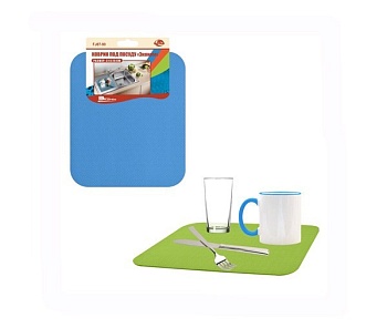 Коврик для посуды 31*26см. Эконом