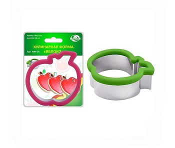 Форма 10*4,5см. Яблоко