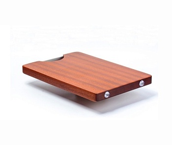 Доска деревянная, стальная ручка 30*20*2см.