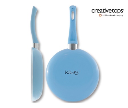 Сковорода голубая 24см. English Garden