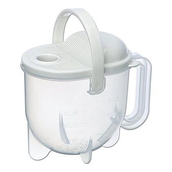 Дуршлаг-кружка для риса пластиковый