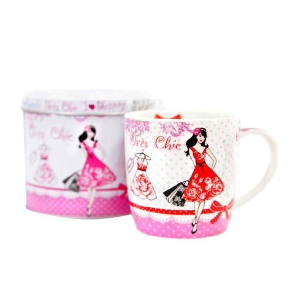 Кружка 360мл, Tres chic