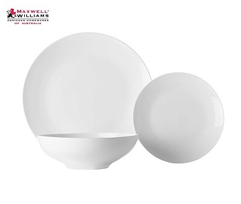 Сервиз столовый 12 предметов 4 персоны Белая коллекция