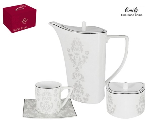 Сервиз чайный 14 предметов Париж