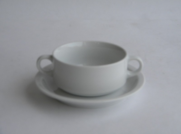 Бульонница с блюдцем 0,35 мл. Compact