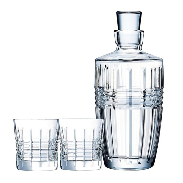 Набор для виски 3предмета графин+2 стакана Rendez-vous