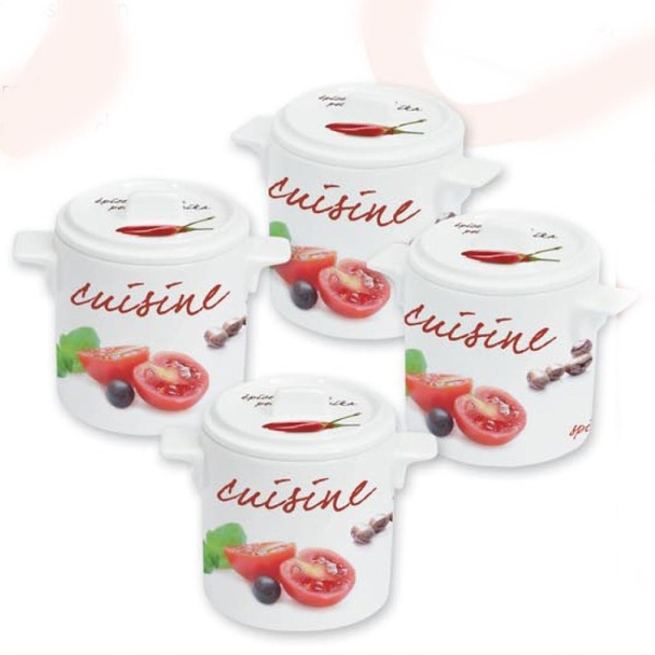 Горшочек 4шт 6*6см. Mixing Cucina