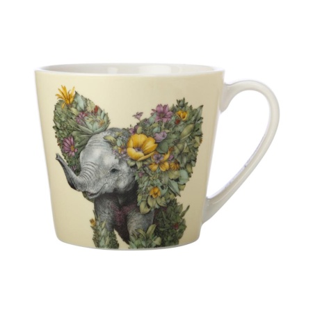 Кружка 0,37л. Живая планета Слоник