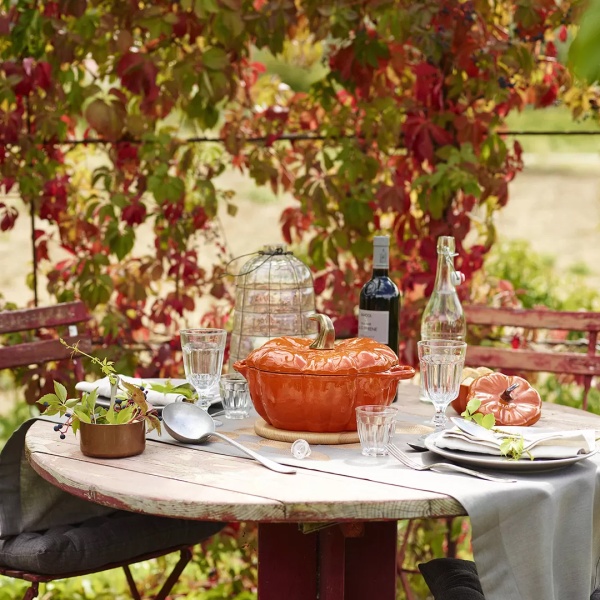 Кокот тыква, корица 24см. 3,45л.