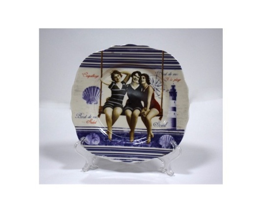 Тарелка 20см. 4шт A LA MER