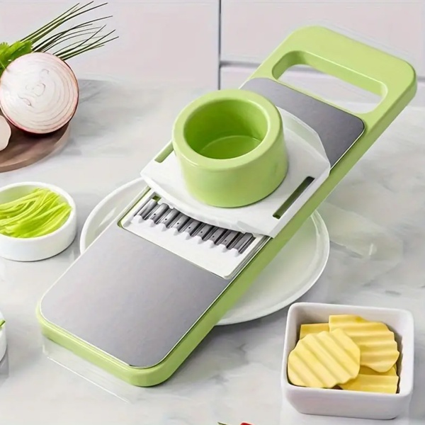 Терка с защитой, 6 насадок