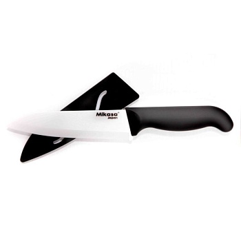 Нож поварской 15см. белый, чехол. Classic