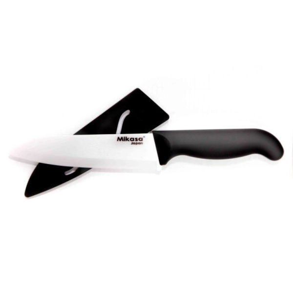 Нож поварской 15см. белый, чехол. Classic