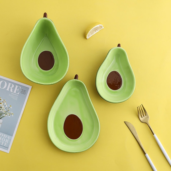 Блюдо 15*10см Авакадо