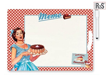 Доска маркерная 36*26см. Vintage Fruits