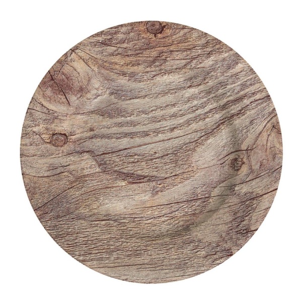 Тарелка 19см. Дерево