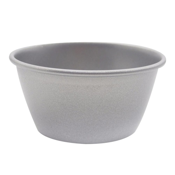 Форма для пудинга 8*4см. антипригарная серая