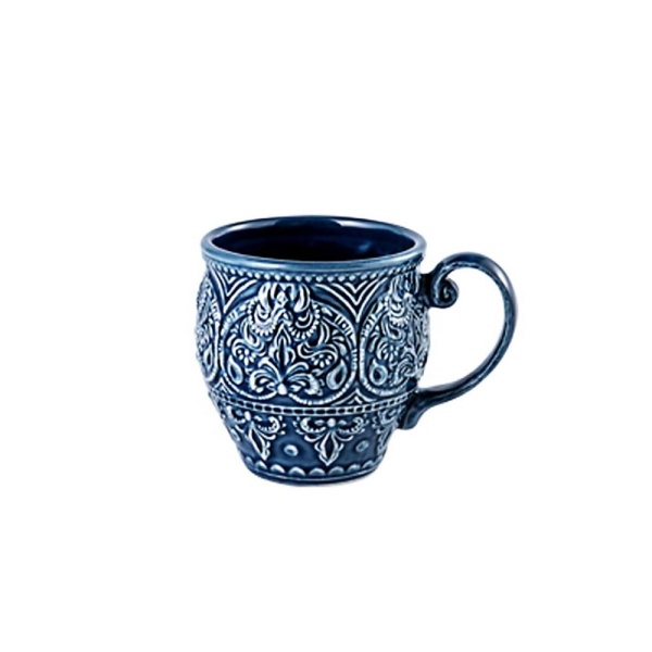 Кружка 550мл. синяя Барокко