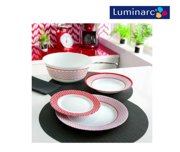 Сервиз столовый 6 персон 19 предметов Battuto