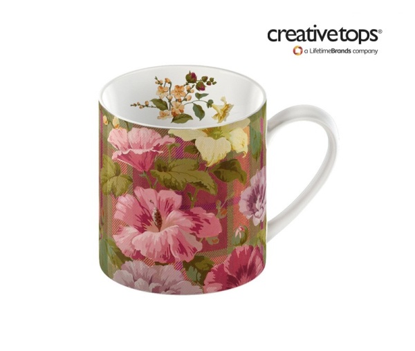 Кружка 330мл. цветы Highland Fling