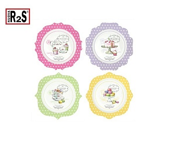 Тарелки 4шт 19см. Gourmandise