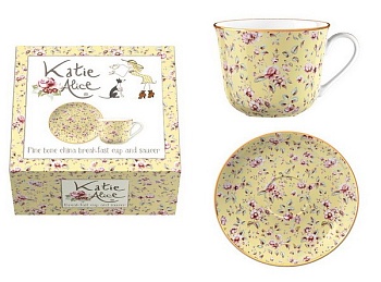 Бульонница 2 предмета Yellow Ditsy Floral Бульонница 2 предмета Yellow Ditsy Floral