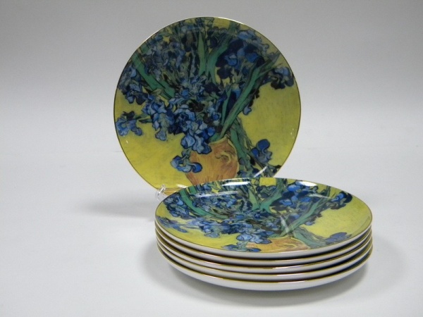 Набор тарелок 20см. 6 предметов суповая Iris