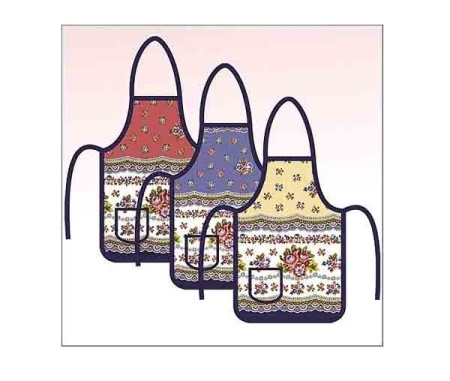 Фартук 72*52см. Павлопосадские мотивы