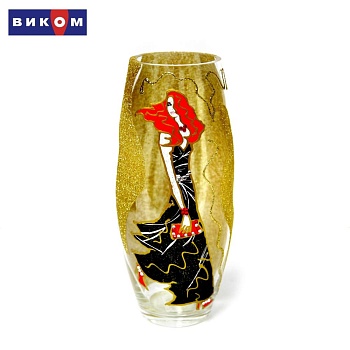 Ваза, высота 30см., Кристальная линия