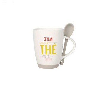 Кружка с ложкой 300 мл., 2 предмета Ceylan