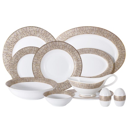 Сервиз столовый 27 предметов 6 персон Луксор
