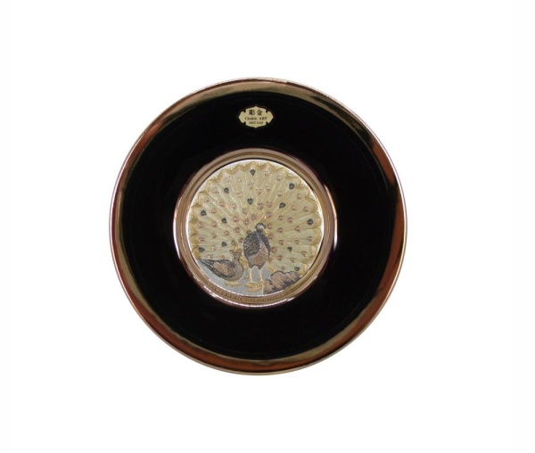 Тарелка 15см. Павлин