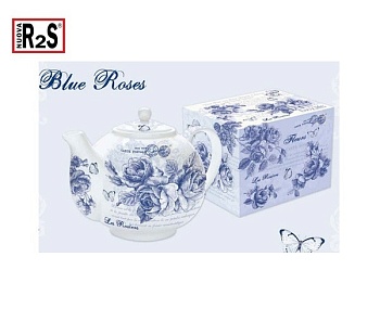 Чайник 1л.с ситечком Blue Roses