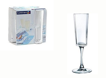 Рюмка для шампанского 190мл. 4шт Sterling