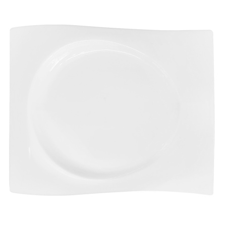Тарелка прямоугольная 25см. Breeze