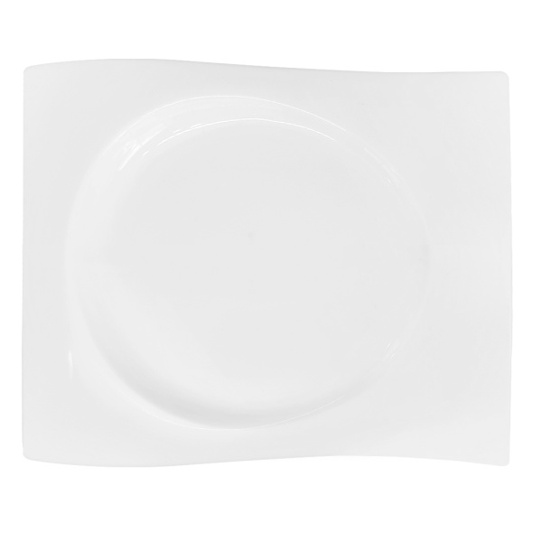 Тарелка прямоугольная 25см. Breeze