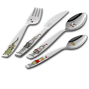 Набор детский столовые приборы 4 предмета Экберт