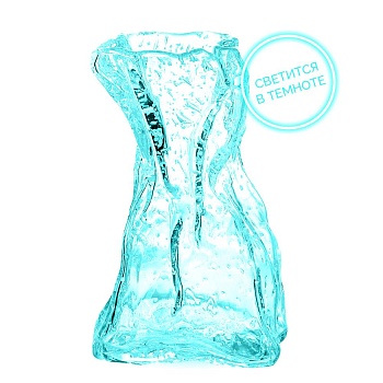 Ваза флуоресцентная 18*10 см Кулек