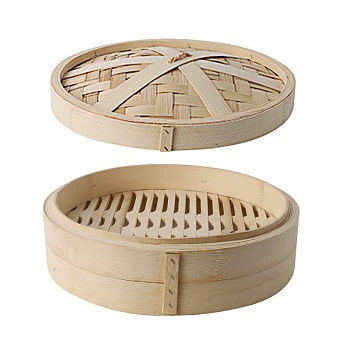 Пароварка 22см. бамбук 3ярус