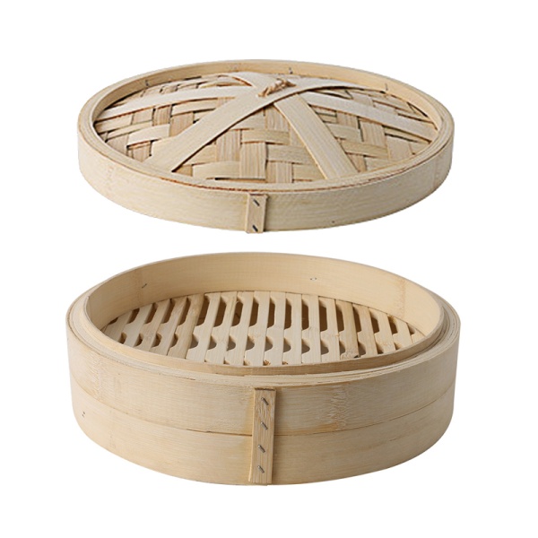 Пароварка 22см. бамбук 3ярус