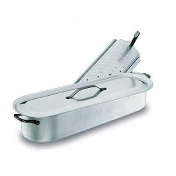 Кастрюля для рыбы с грилем