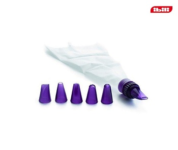 Мешок кондитерский 6 насадки Flexible