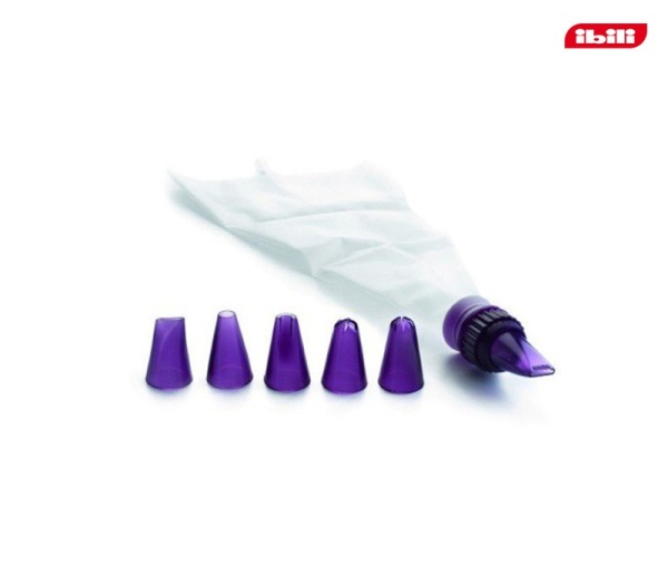 Мешок кондитерский 6 насадки Flexible