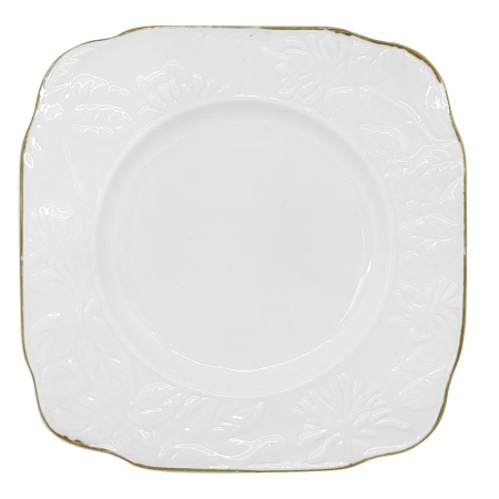 Тарелка квадратная 20см.
