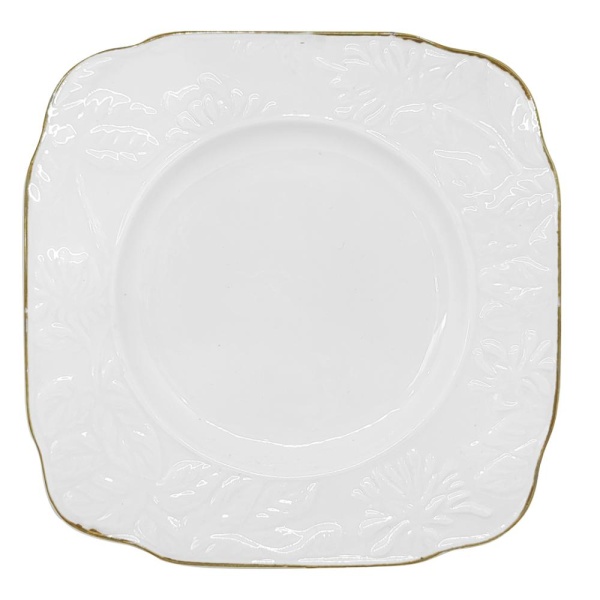 Тарелка квадратная 20см.