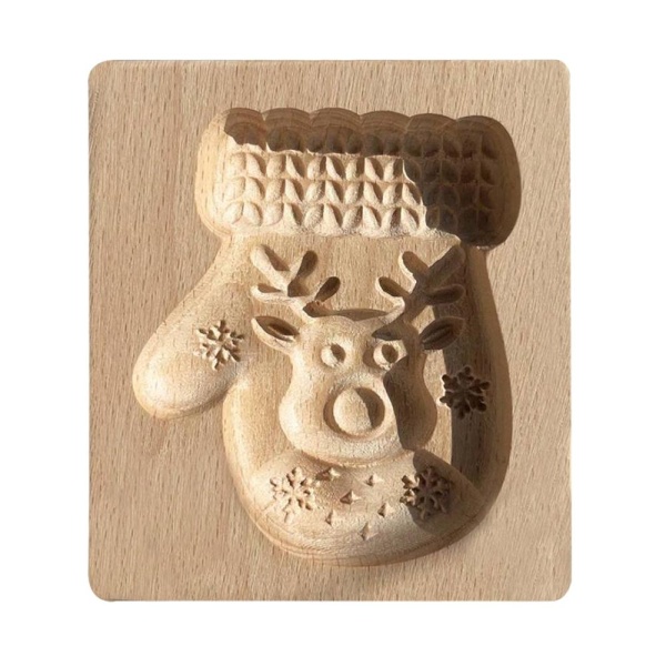 Пряничная доска 10*9*2см дерево,Варежка