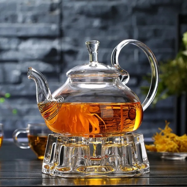 Подставка для чайника стекло 600мл.