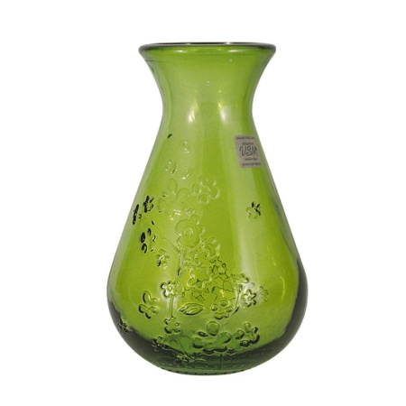 Ваза 20см, зеленая Citron Breeze