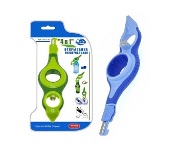 Открывашка универсальная, 21см. 4 в 1