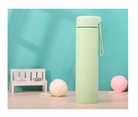 Термос 0,4л. сталь зеленый